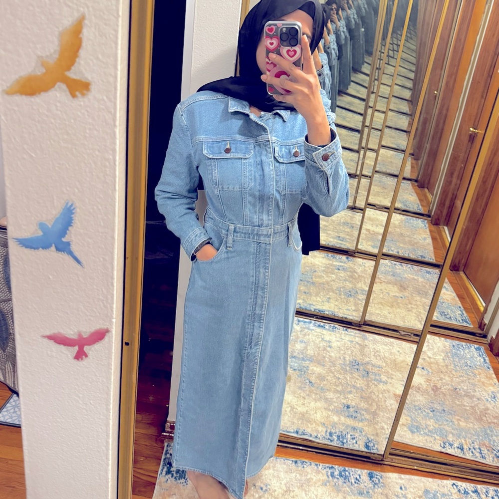 Beautiful Denim dress wore once.